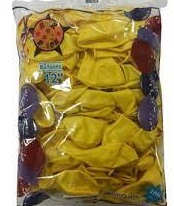 toptan hbk metalik sarı balon 12 inç 100 lü